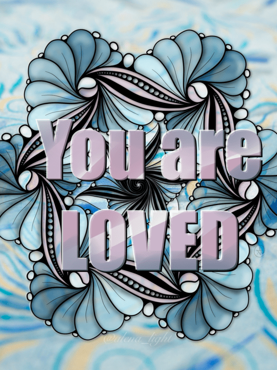 Mandala: You are loved product image (1)