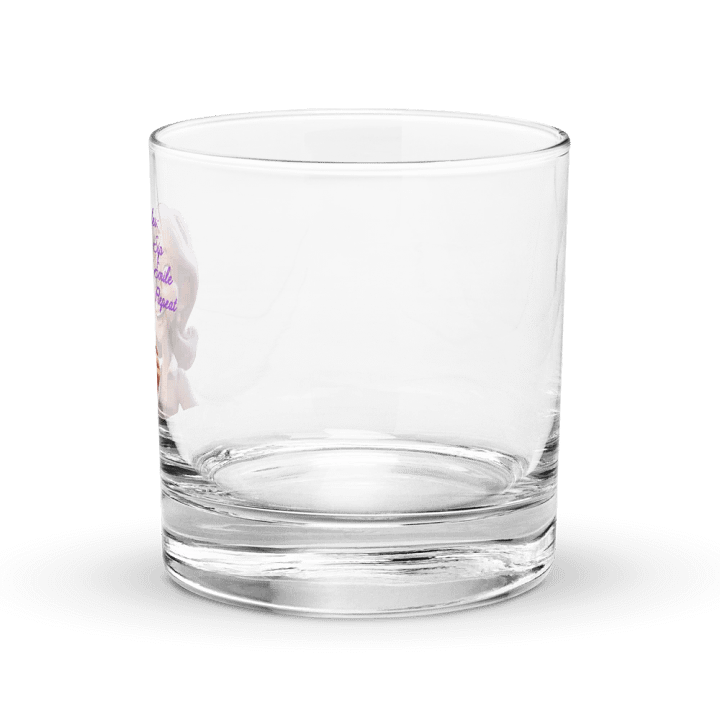Rules are Sip, Smile & Repeat - Whiskey Glass product image (2)