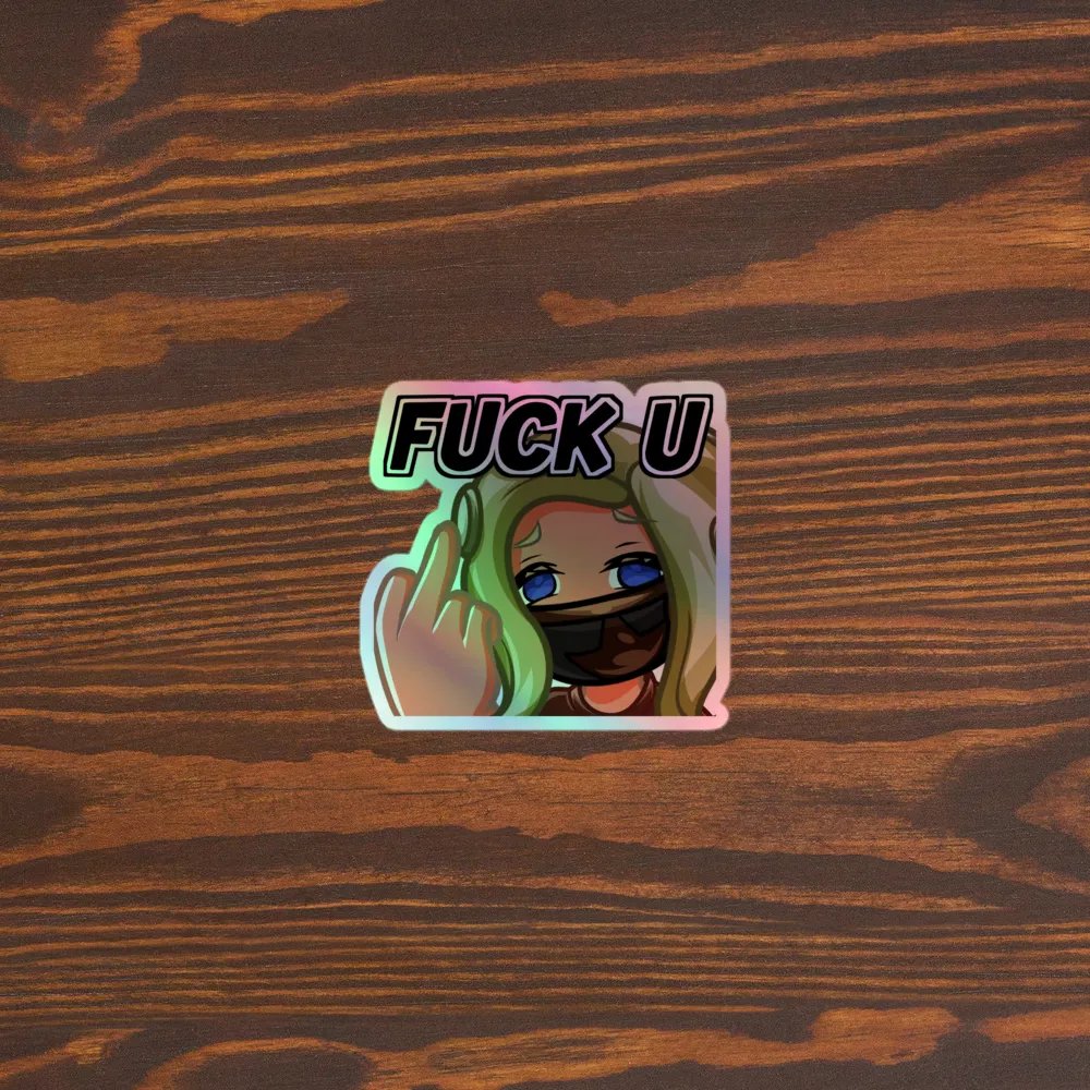 TGSR Disrespect HoloGlow Sticker Set product image (4)