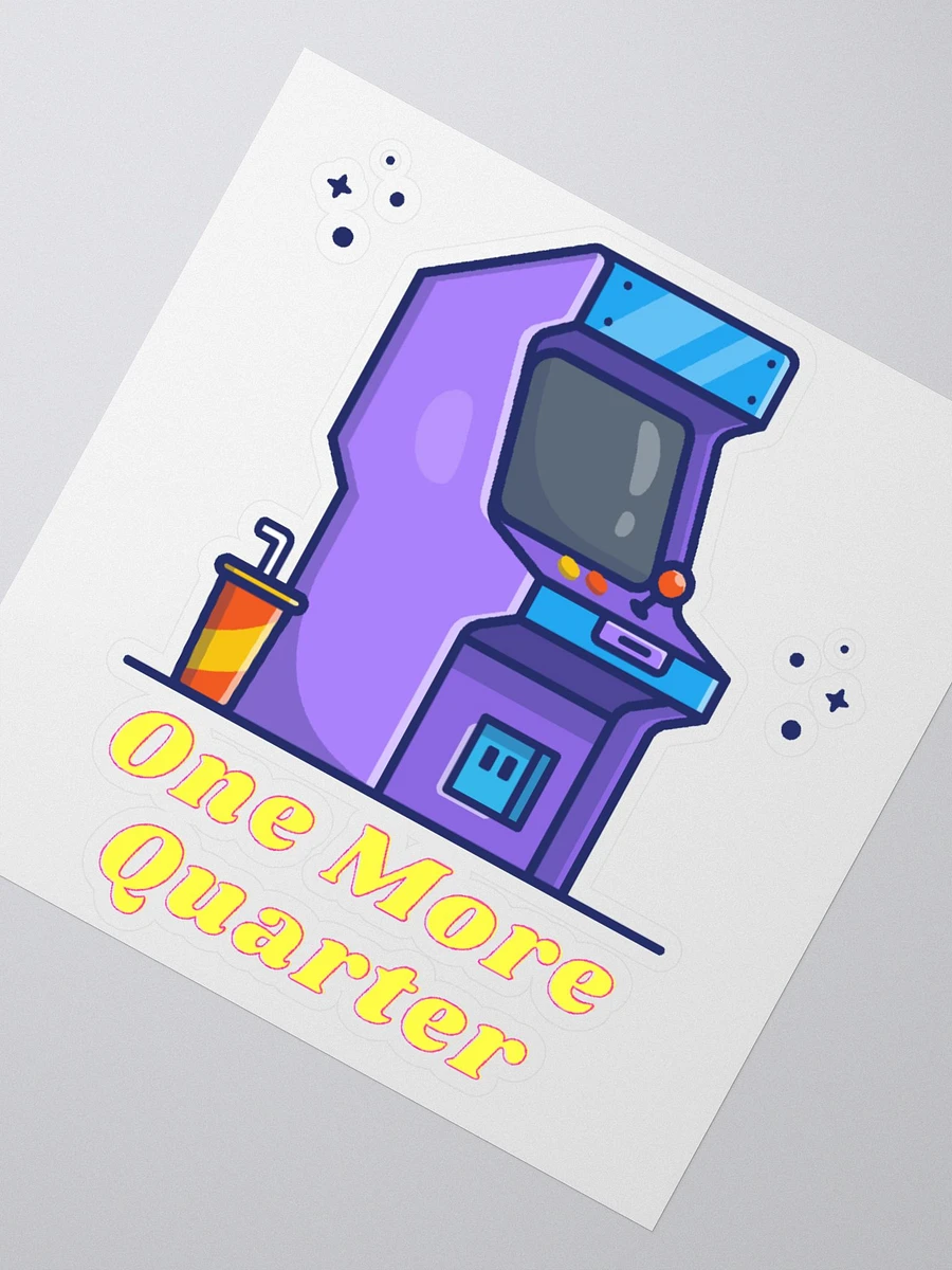 One More Quarter Arcade Sticker product image (2)