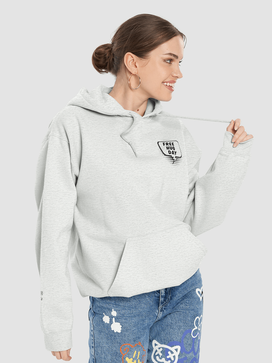 Unisex Hooded Sweatshirt - Free Hug Day & A Big Hug Design product image (47)
