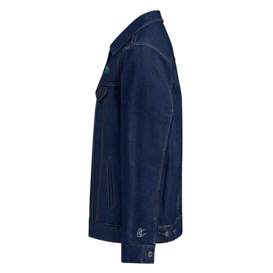 Mountain Amongst Trees Denim Jacket product image (2)