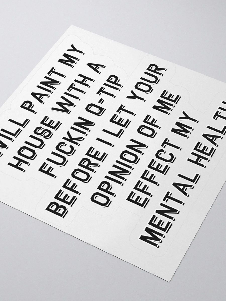Q-Tip Sticker product image (7)