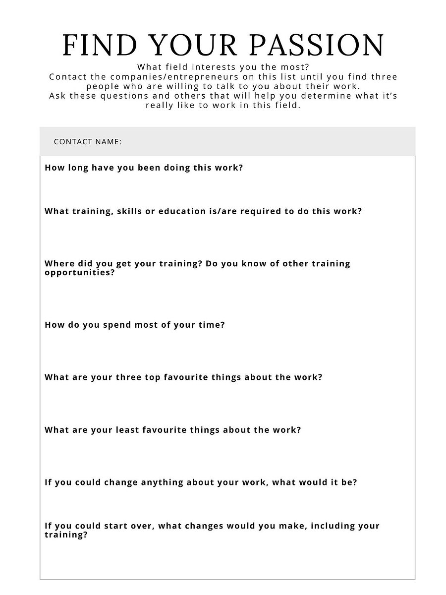 Find Your Passion Planner | Follow Your Passion Planner | Start Your Business Planner product image (4)