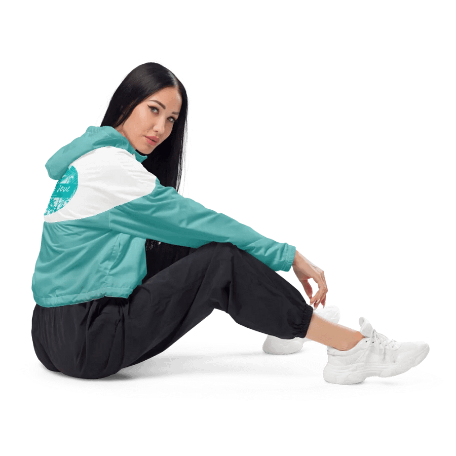 Salty Soul Cropped Windbreaker product image (5)