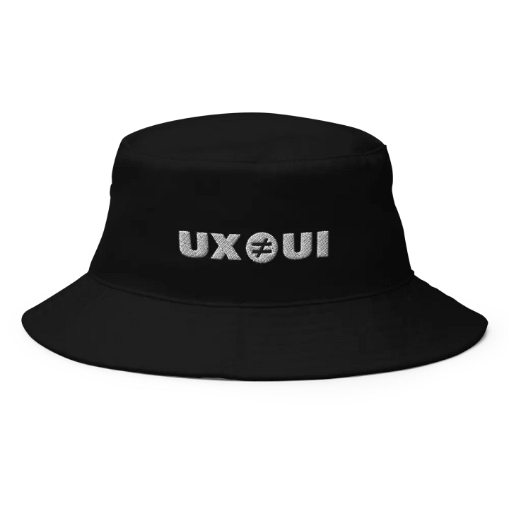 Bold UX ≠ UI Bucket Hat product image (1)