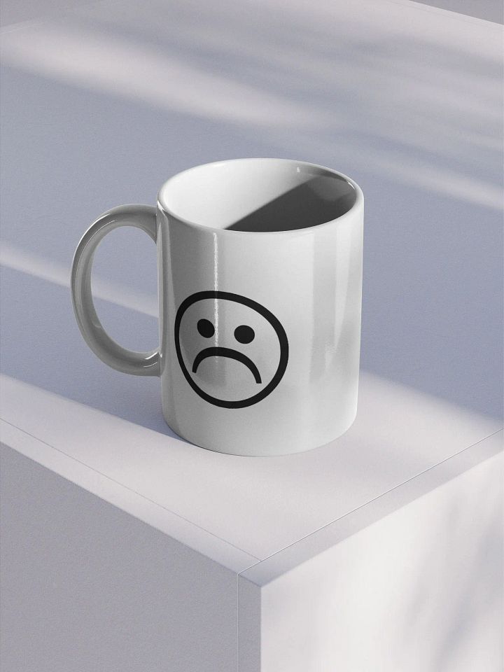 Sad face - Mug product image (1)