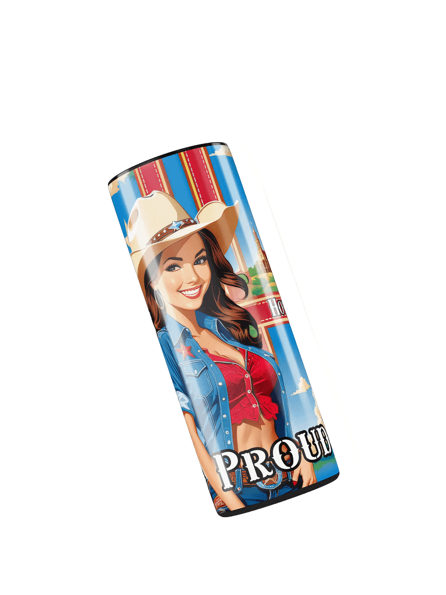 Texas Girl 20 oz Skinny Stainless Steel Tumbler - v4 product image (4)