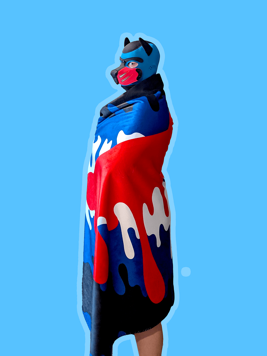 Pup Pride Drip - Sherpa Blanket product image (6)