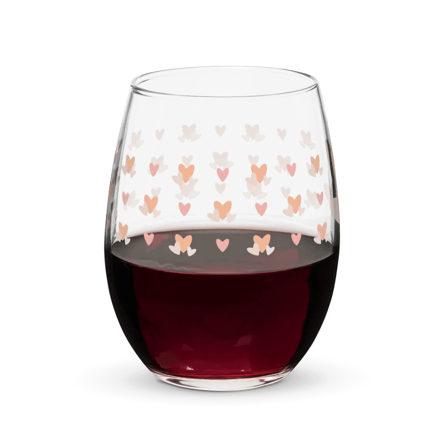 3x The Love Wine Glass product image (8)