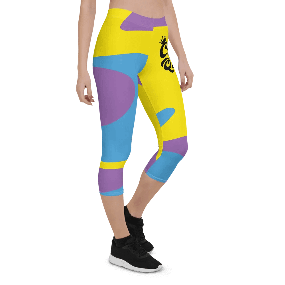 Royal Crypto Queen Capri Leggings product image (6)