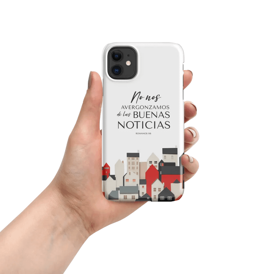 'No Nos Avergonzamos de las Buenas Noticias' iPhone® Snap Case product image (3)