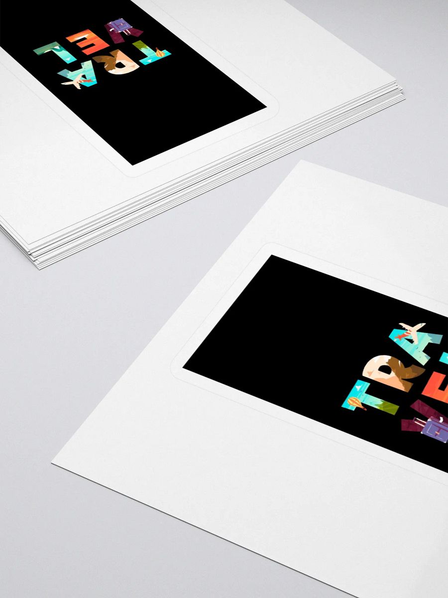 Wanderlust Adventure - Travel Kiss Cut Stickers product image (4)