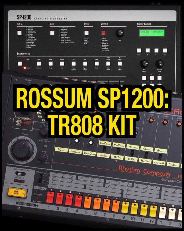 Rossum SP1200: TR808 Kit product image (1)