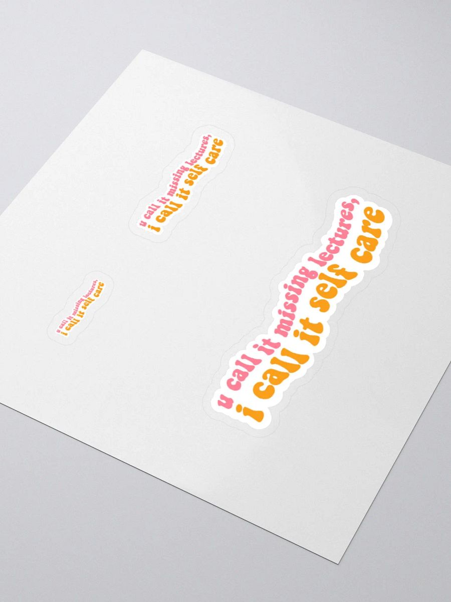 Self Care Sticker product image (3)