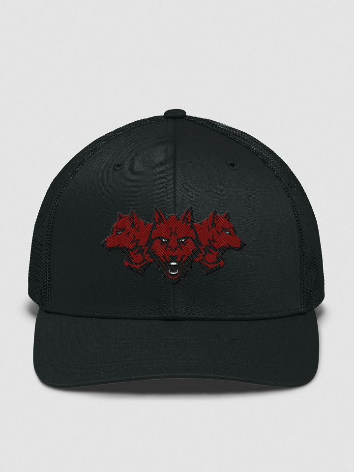 Cerberus Wolfpak Logo Trucker Hat product image (5)
