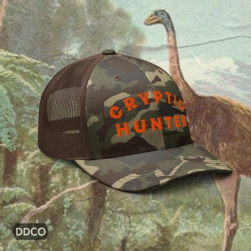 Gone huntin' 🎯

New Cryptid Hunter camo hats for all your Squatch and Mothman hunting needs!

#deathsdesignco #clothingbrand ...