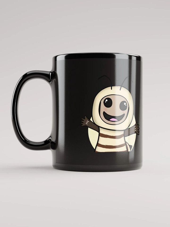 bee sack boy black mug product image (2)