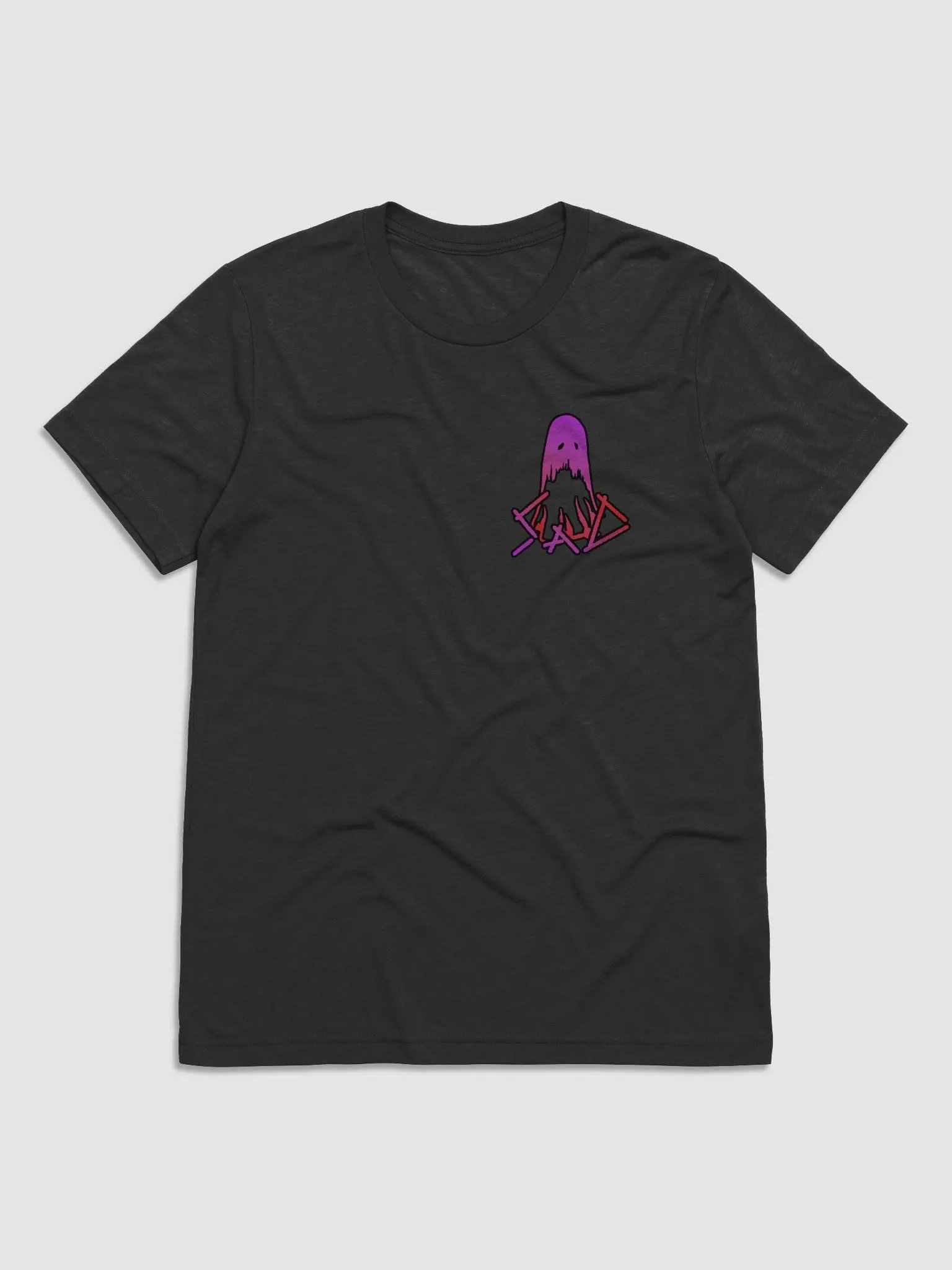 SaD Tee - Purple and Red product image (1)