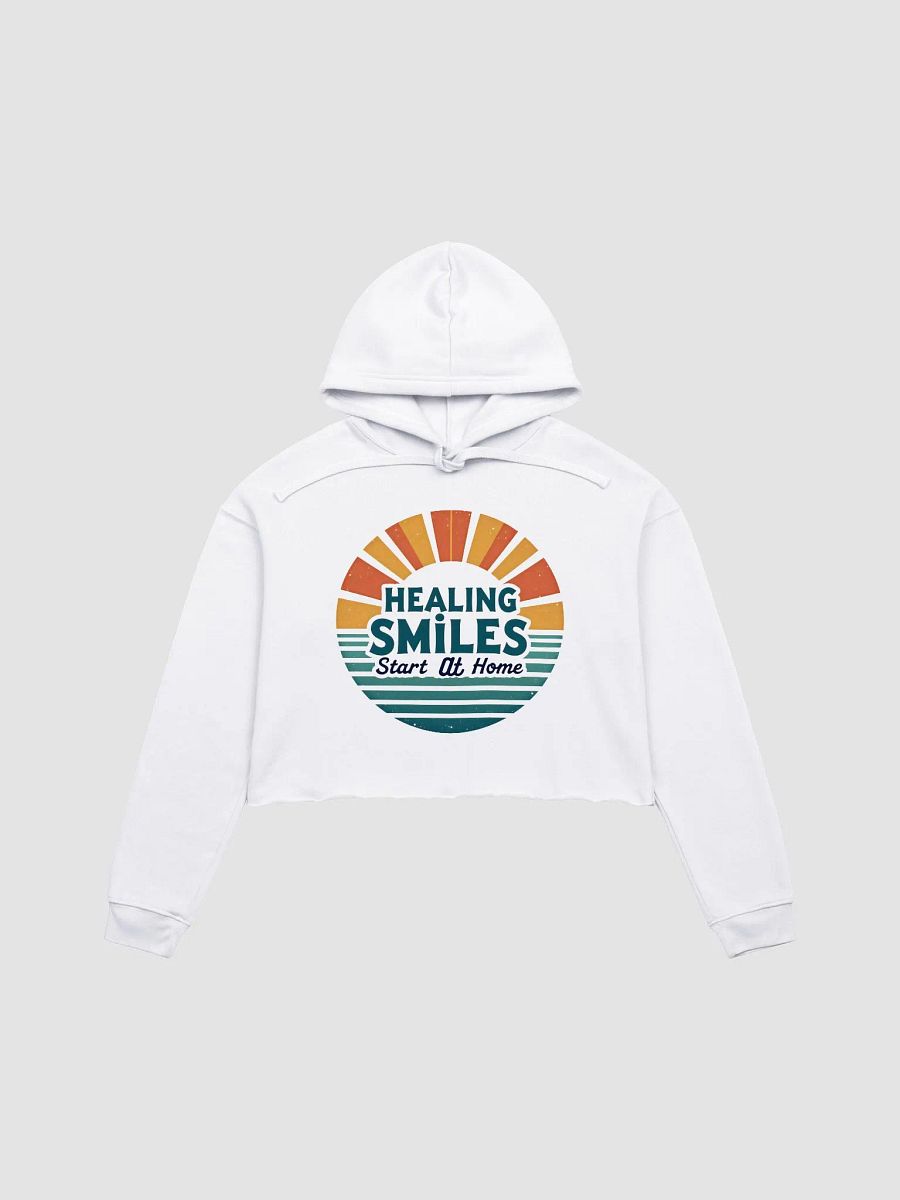 Healing Sunburst Crop Hoodie product image (1)