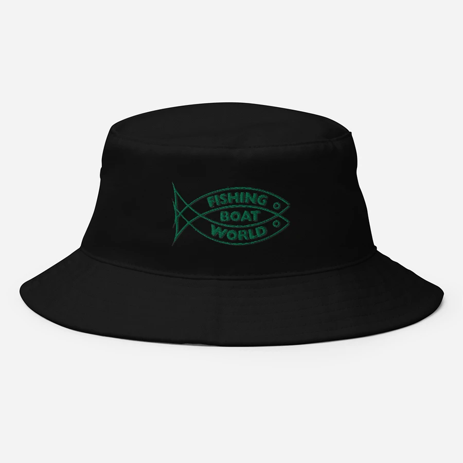 Fishing Boat World Logo Bucket Hat product image (10)