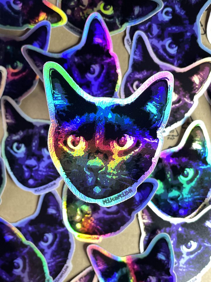 Holo Stinky Sticker product image (2)