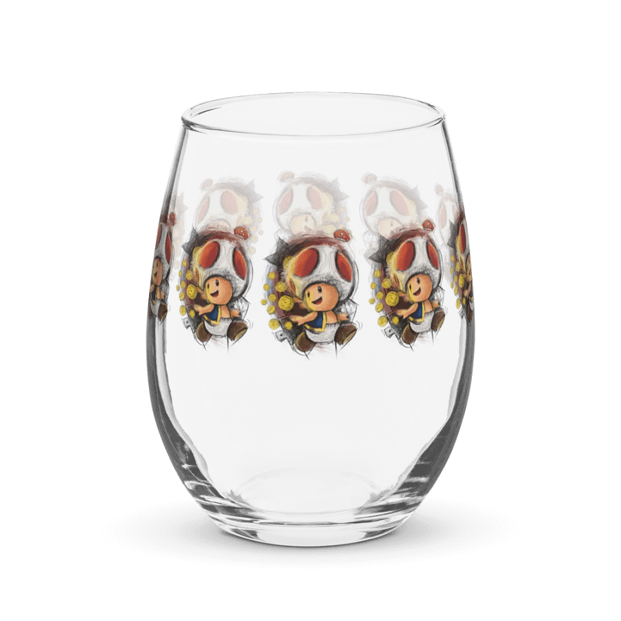 Toad By StephyJ Stemless Wineglass product image (1)