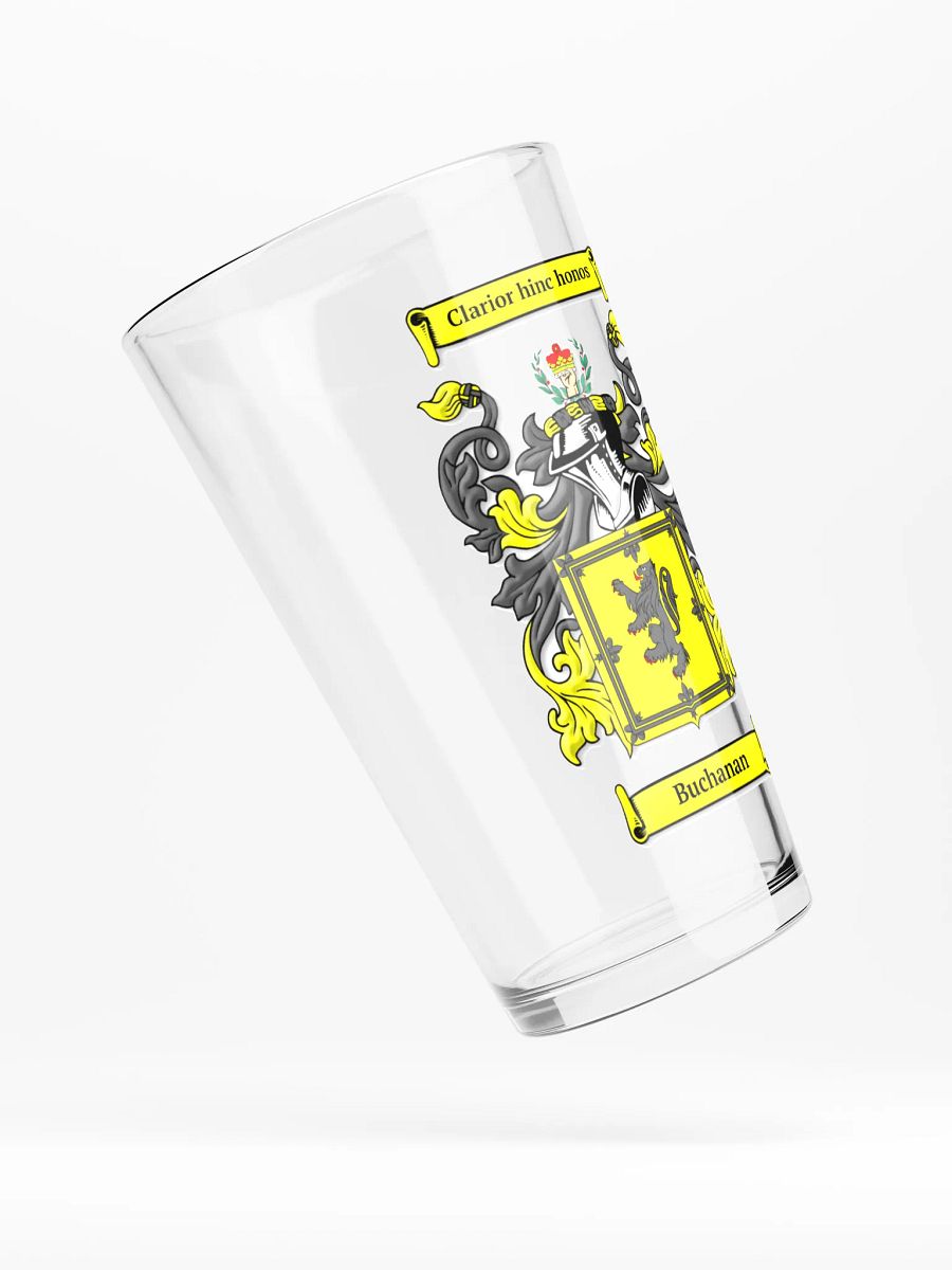 Buchanan Family Crest - Shaker Pint Glass product image (4)