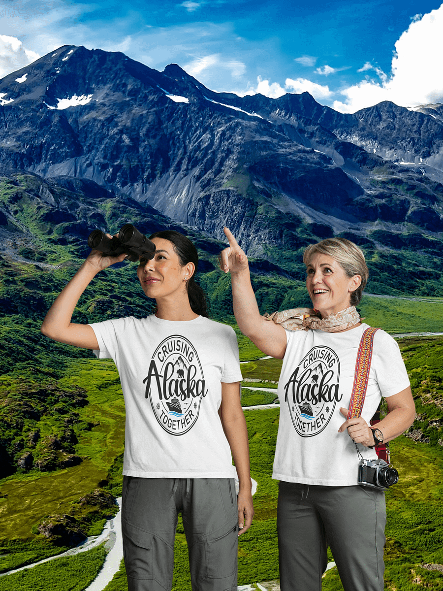 Cruising Alaska Together Unisex Softstyle T-Shirt Light Colours product image (3)