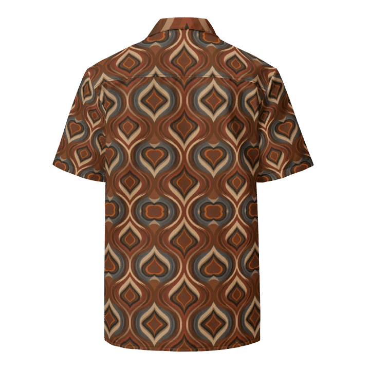 Retro Revival: 70s-Inspired Geometric Shirt product image (2)