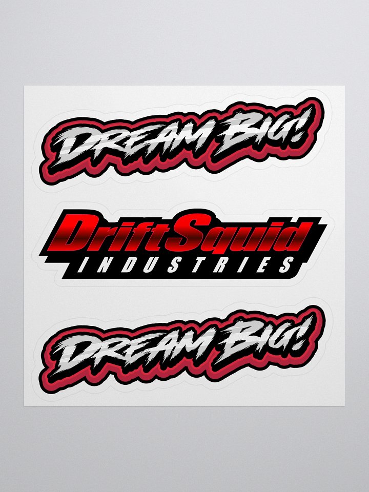 DS DREAM BIG STICKER PACK product image (1)