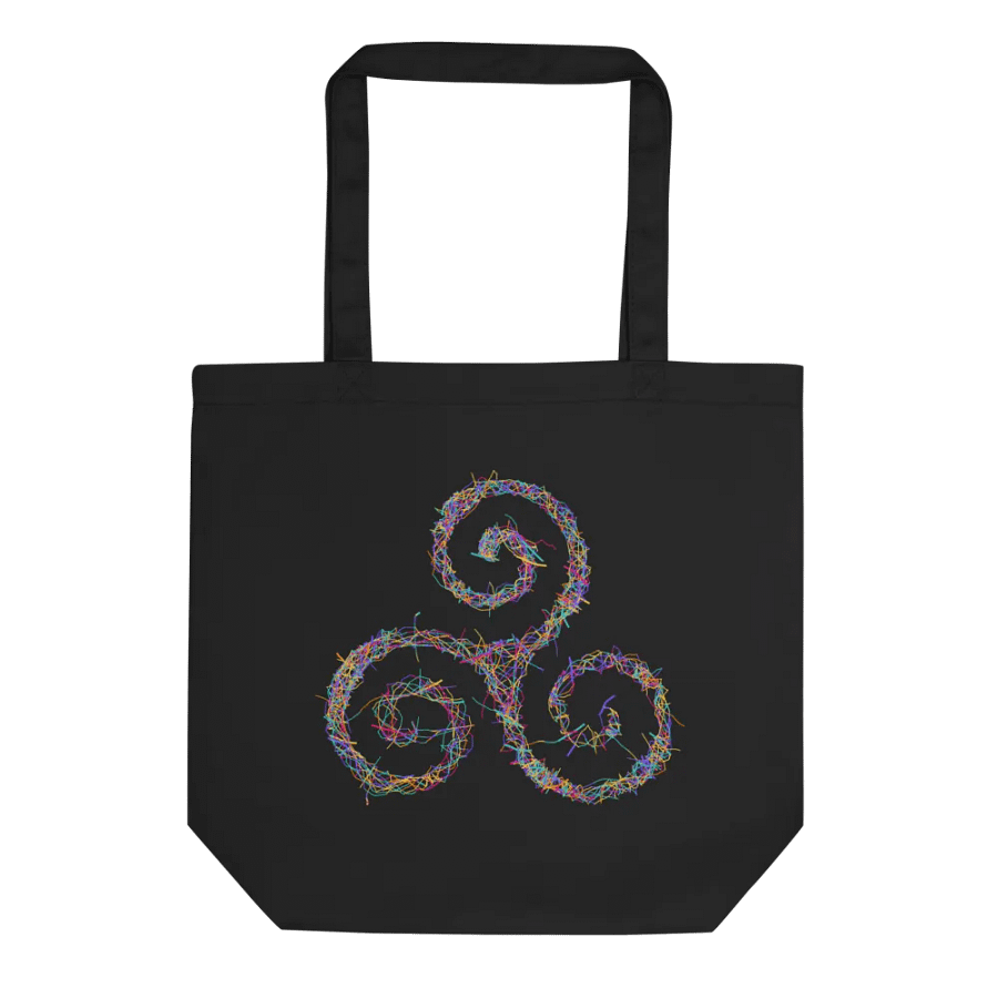 Triskelion Spiral Eco Tote product image (1)