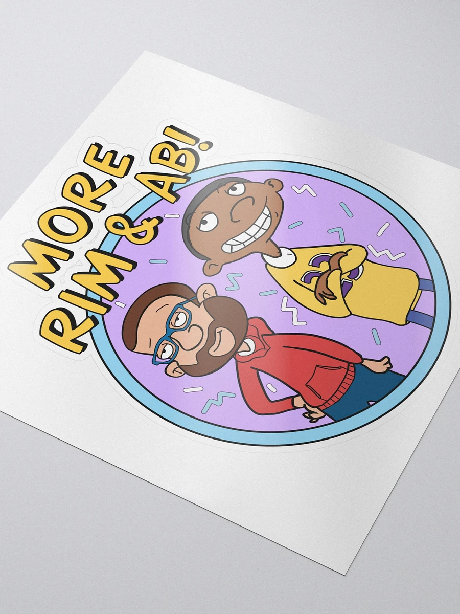 More Rim and AB! Circle Sticker product image (3)