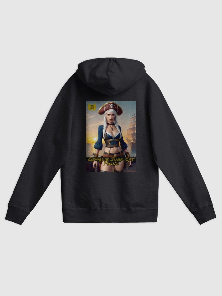 PIRATE ONE Back Print Zip-Up Hoodie (US SHIPPING) product image (1)