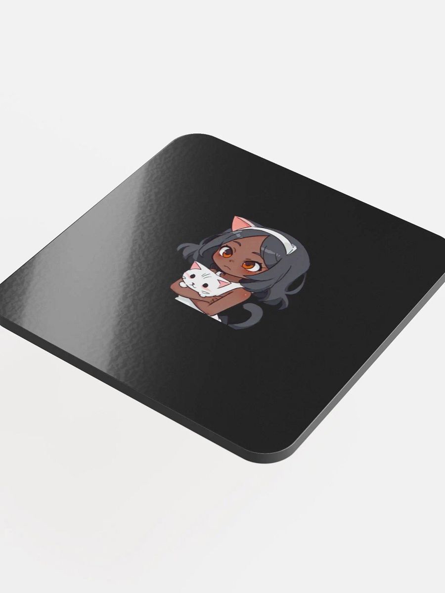 Feline Elegance Cork Coaster product image (4)