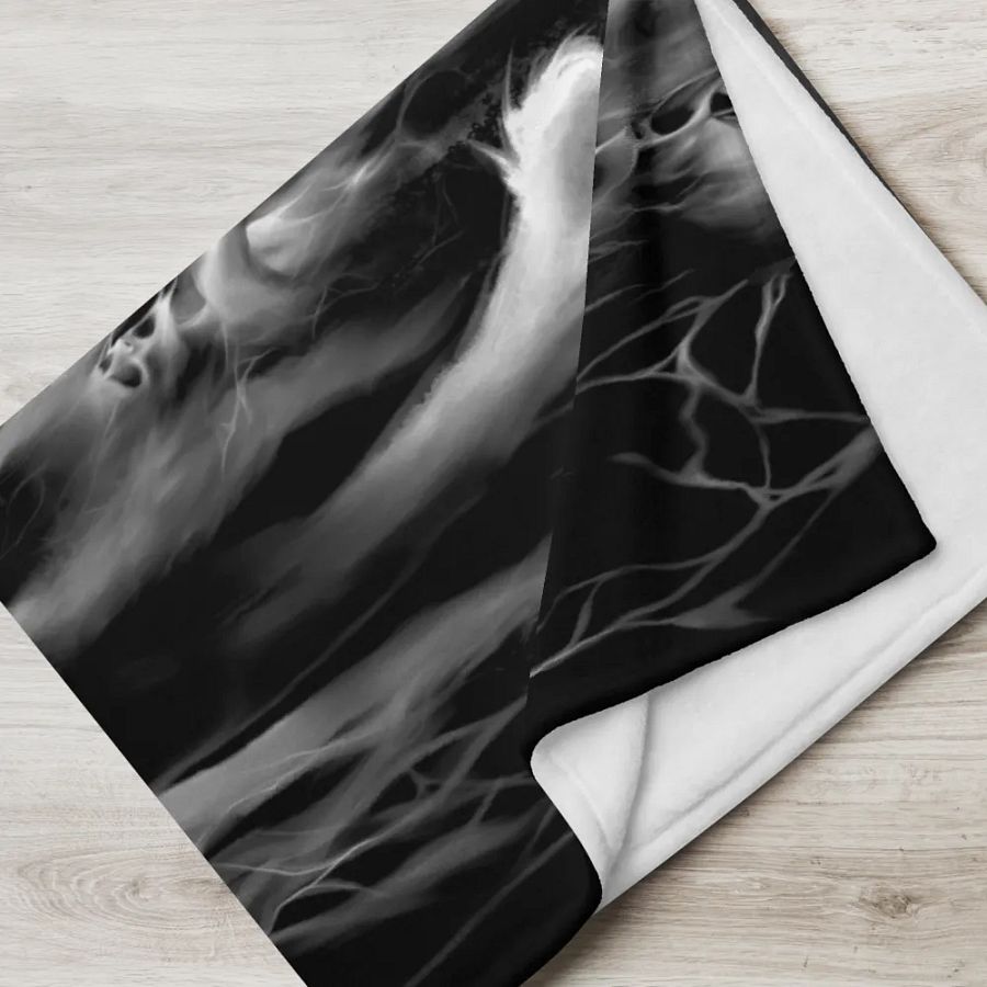 Lost Souls of Water and Air Throw Blanket product image (5)