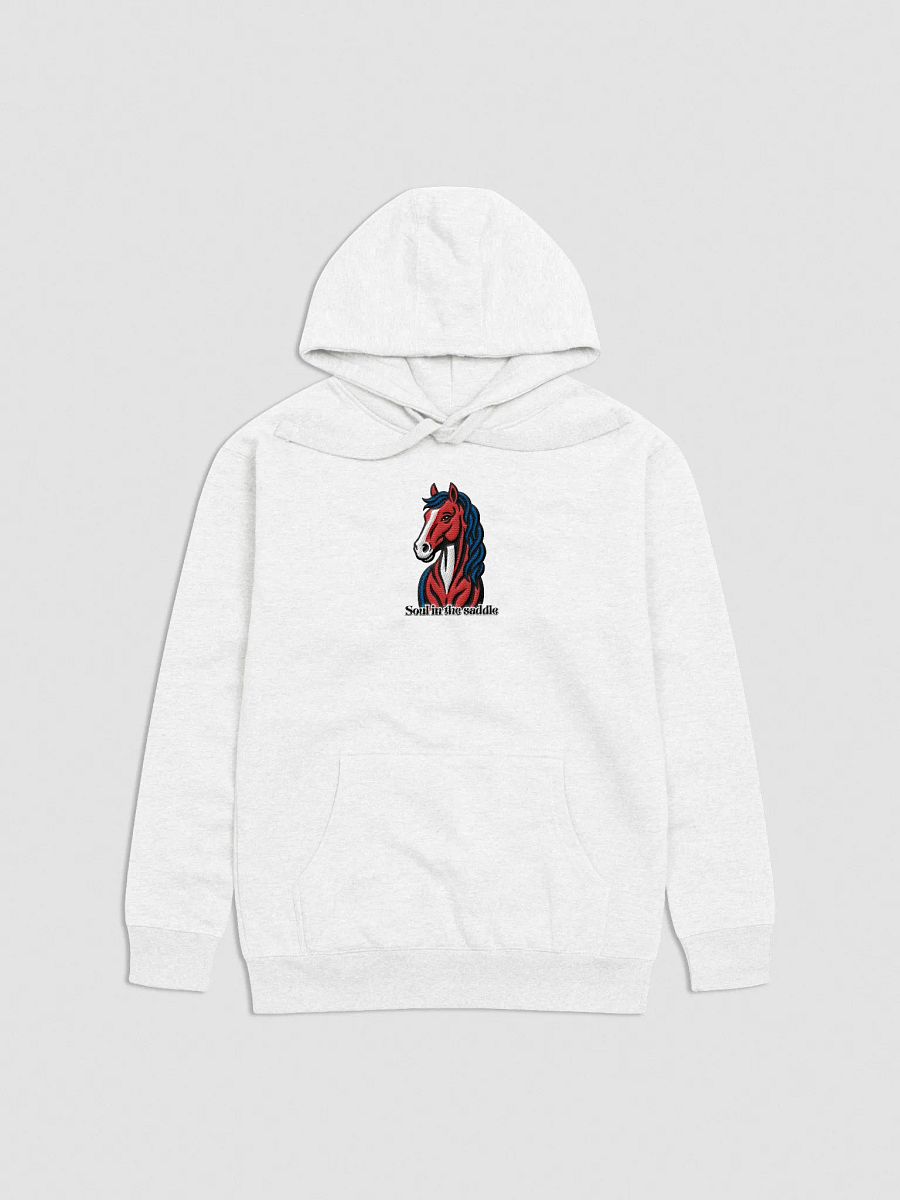 "SOUL IN THE SADDLE" / EMBROIDERED HOODIE product image (2)