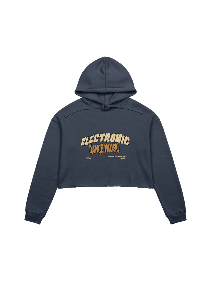 EDM Vibes Crop Hoodie product image (2)