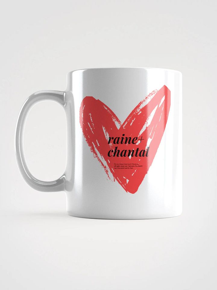 VDAY RAINE + CHANTAL MUG product image (1)