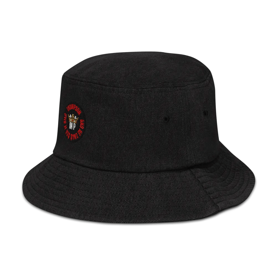 Denim Bucket Hat Ako Ne Znaš Šta Je Bilo product image (7)
