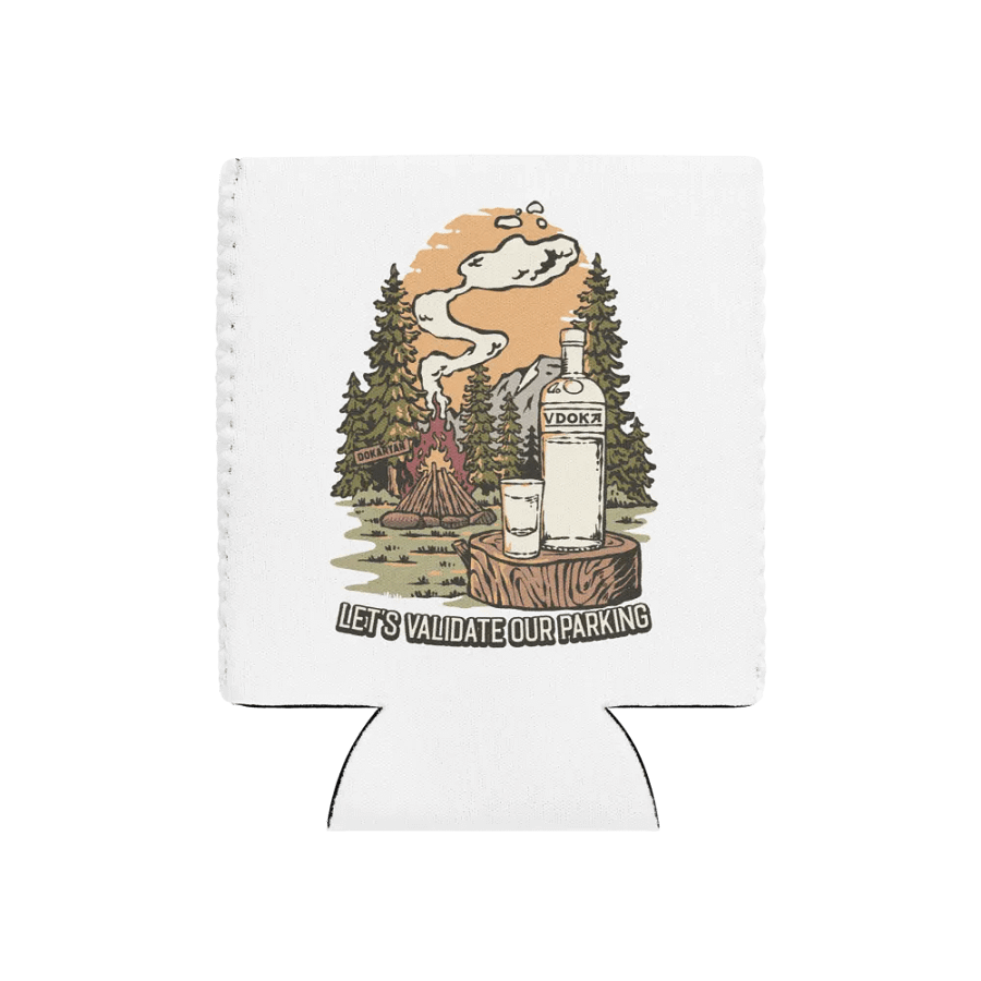 Validate Our Parking - Drink Can Coozie product image (1)