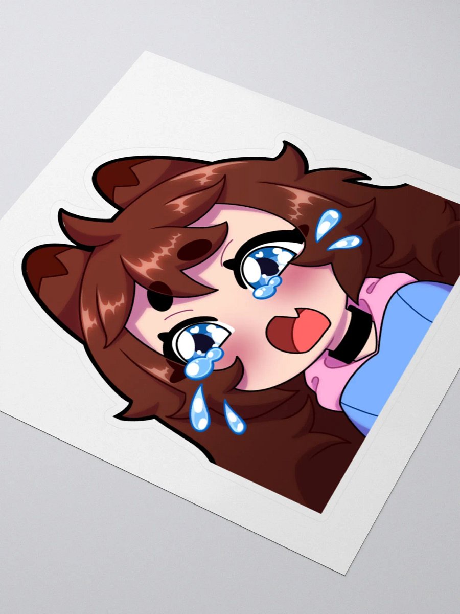 Wolfy Sadge Kiss Sticker product image (3)