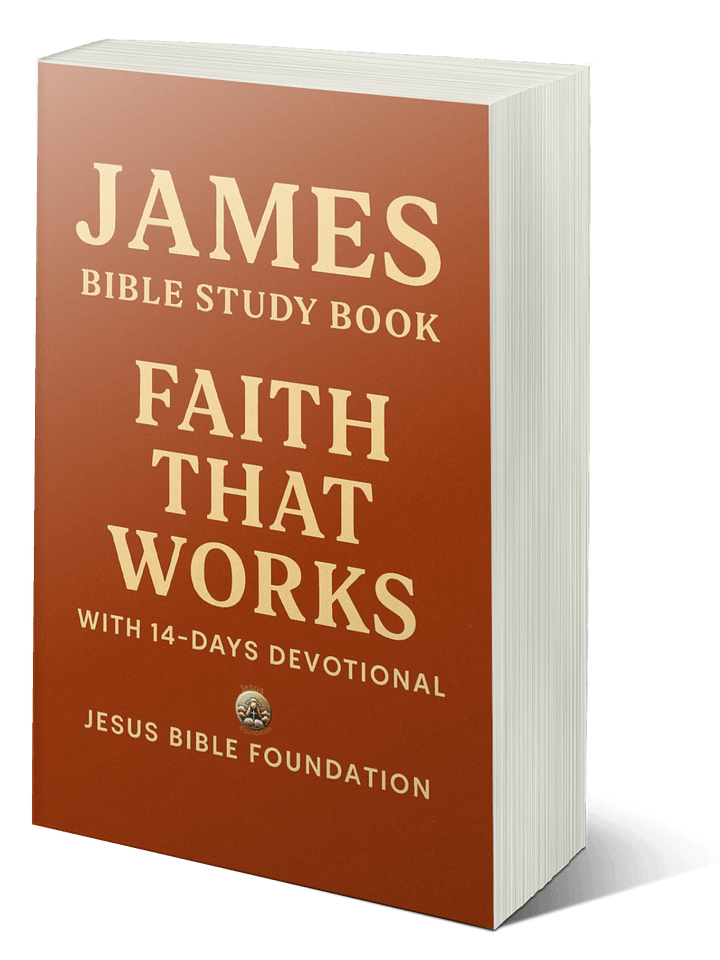 James Bible Study Book: Faith That Works With 14-Days Devotional product image (1)