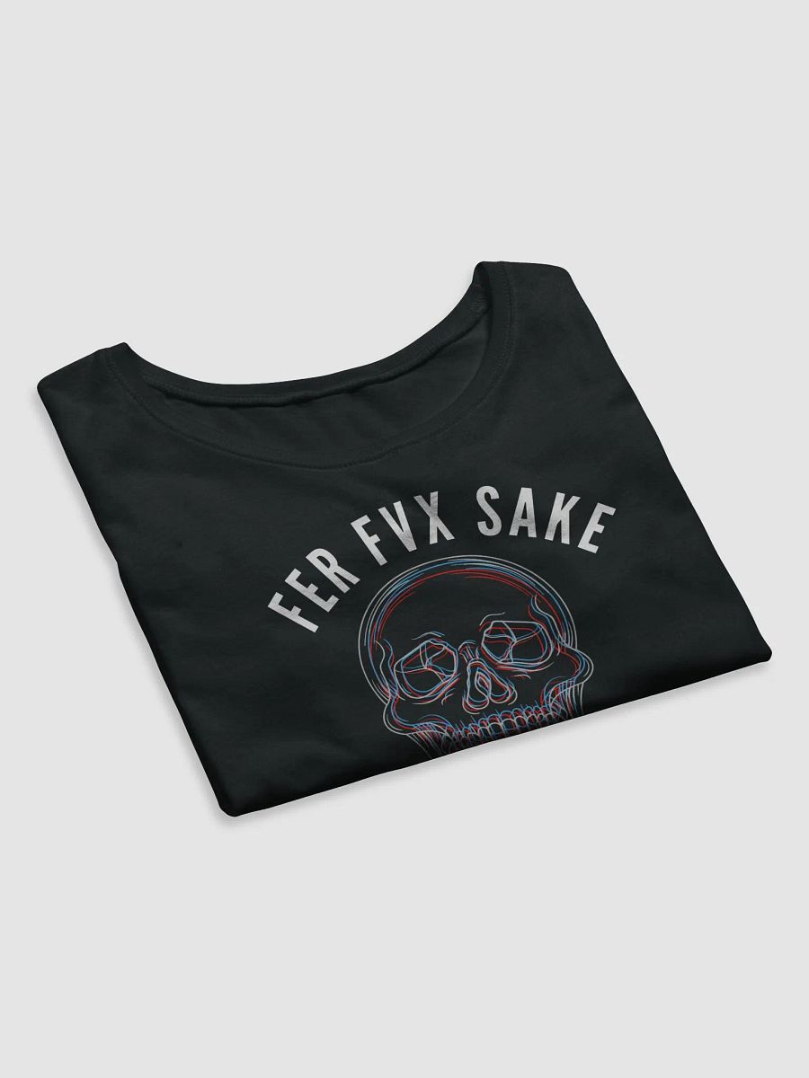 FFS 3D Skull Women's Cropped T-Shirt product image (4)