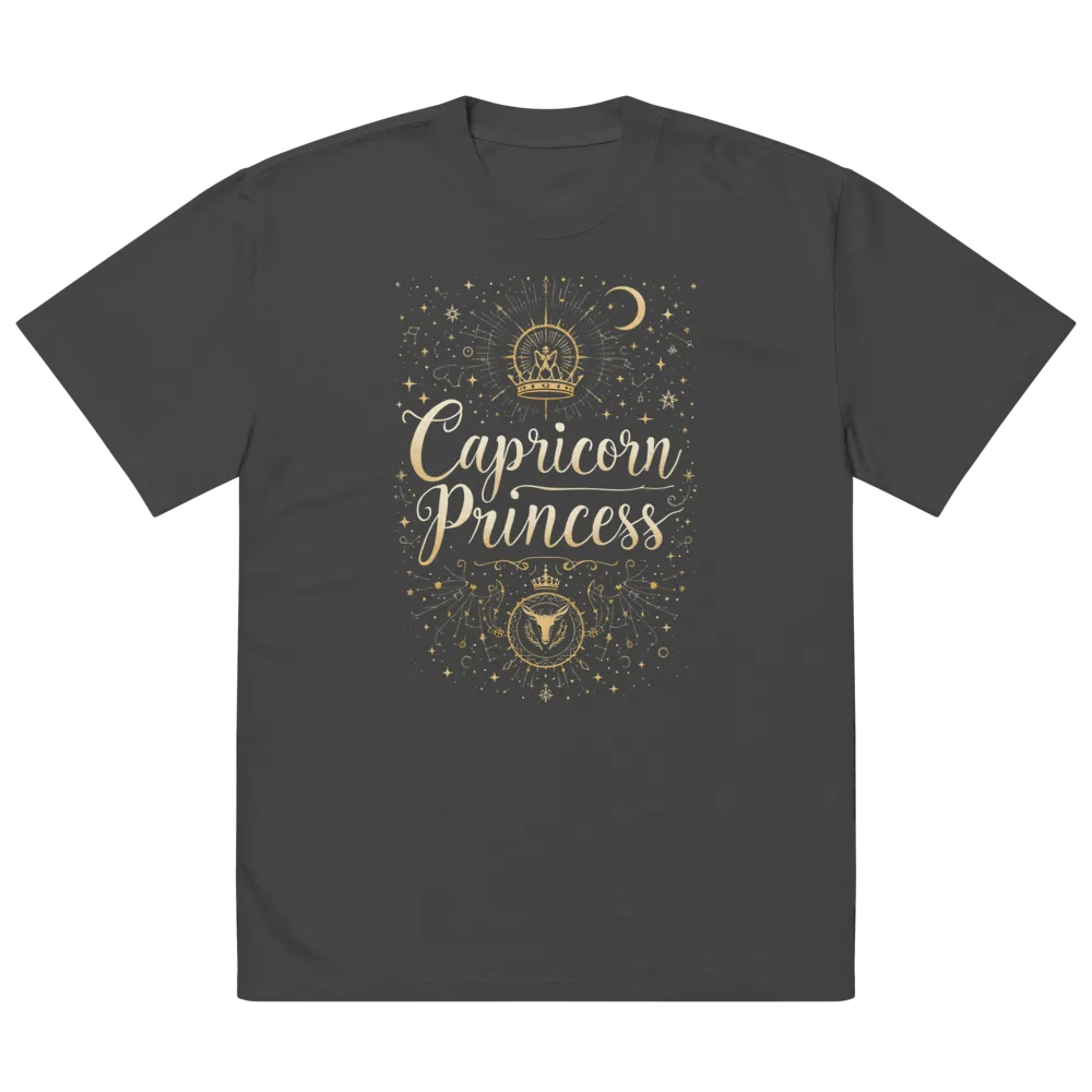 Regal Capricorn Princess Faded T-Shirt product image (5)