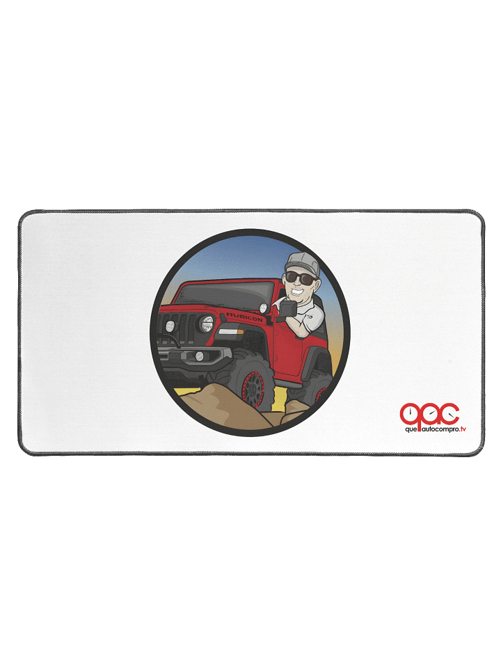 QAC Off-Road Adventure Desk Mat – 3mm Neoprene Gaming & Office Desk Pad product image (1)