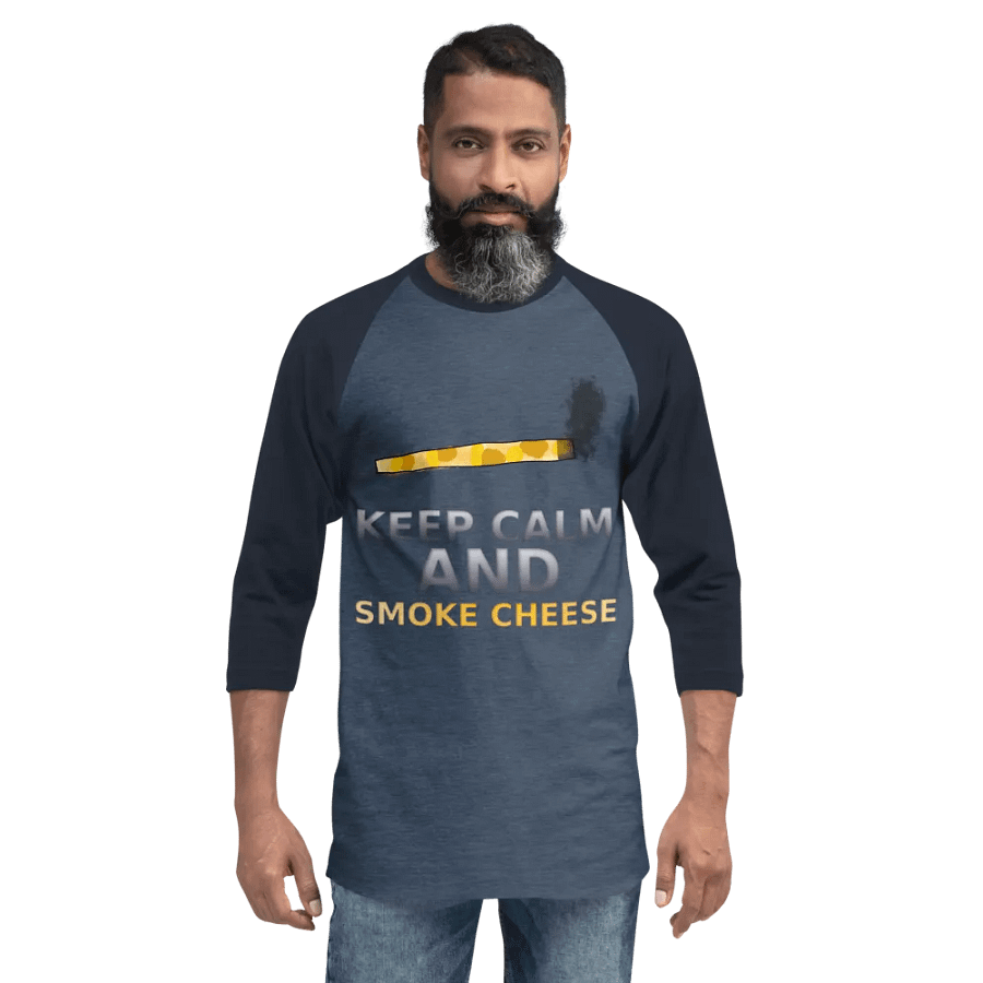 Cheese Smoking Raglan product image (7)