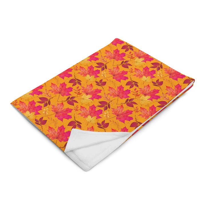 Red Leaves Blanket product image (2)