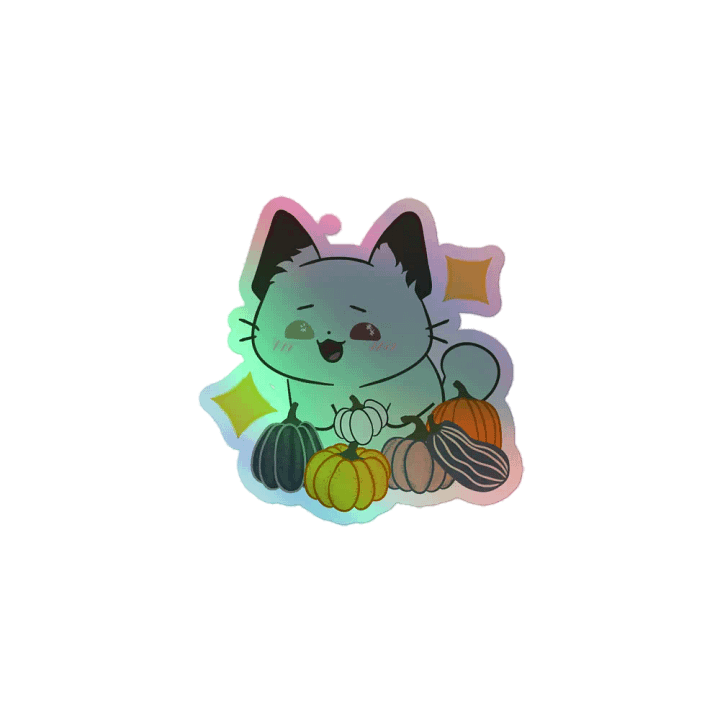 Spoopy Time Pumpkins Holo Sticker Pack product image (1)