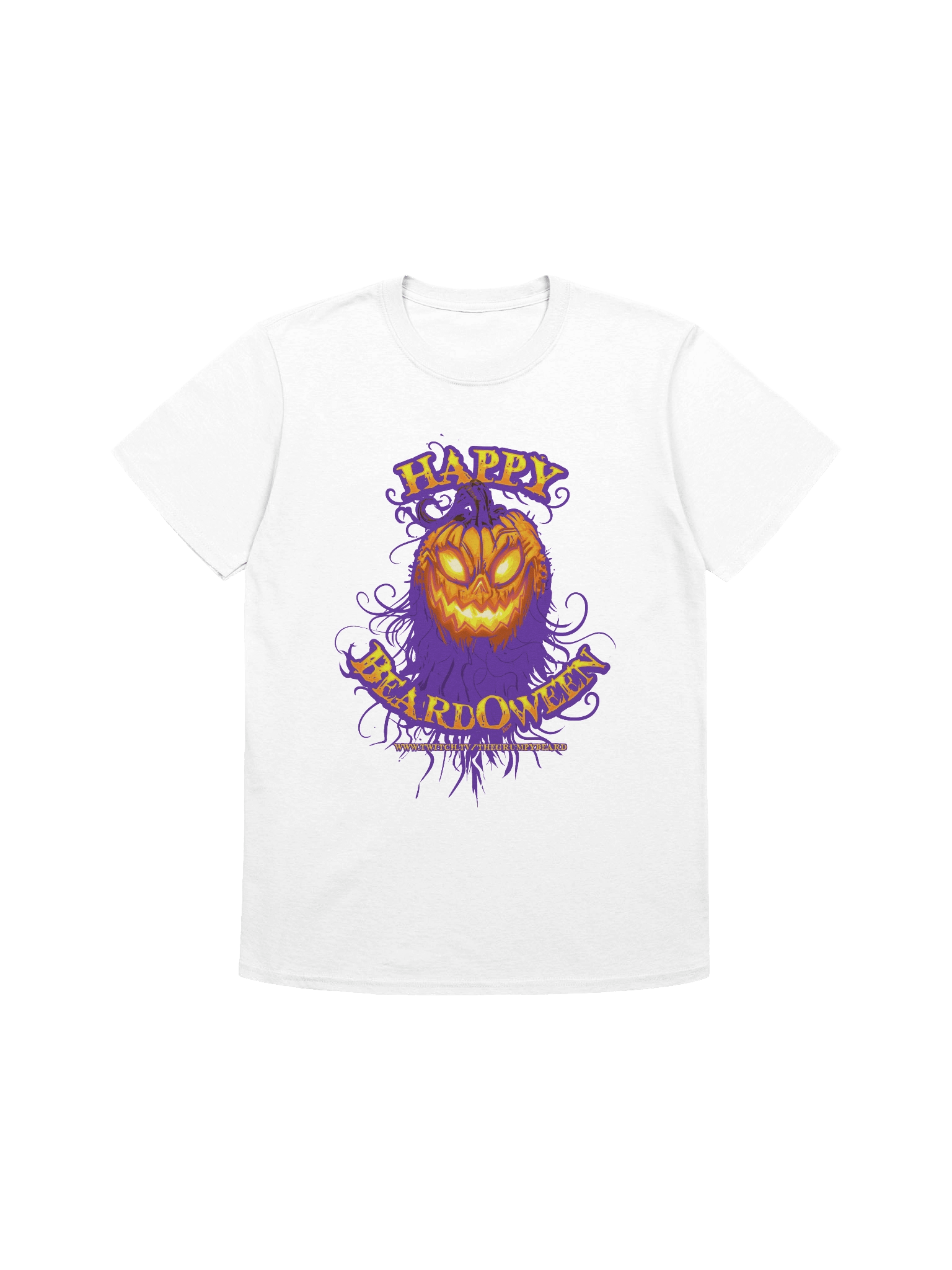 Happy BeardOween pumpkin - T-Shirt - Unisex Softstyle product image (74)